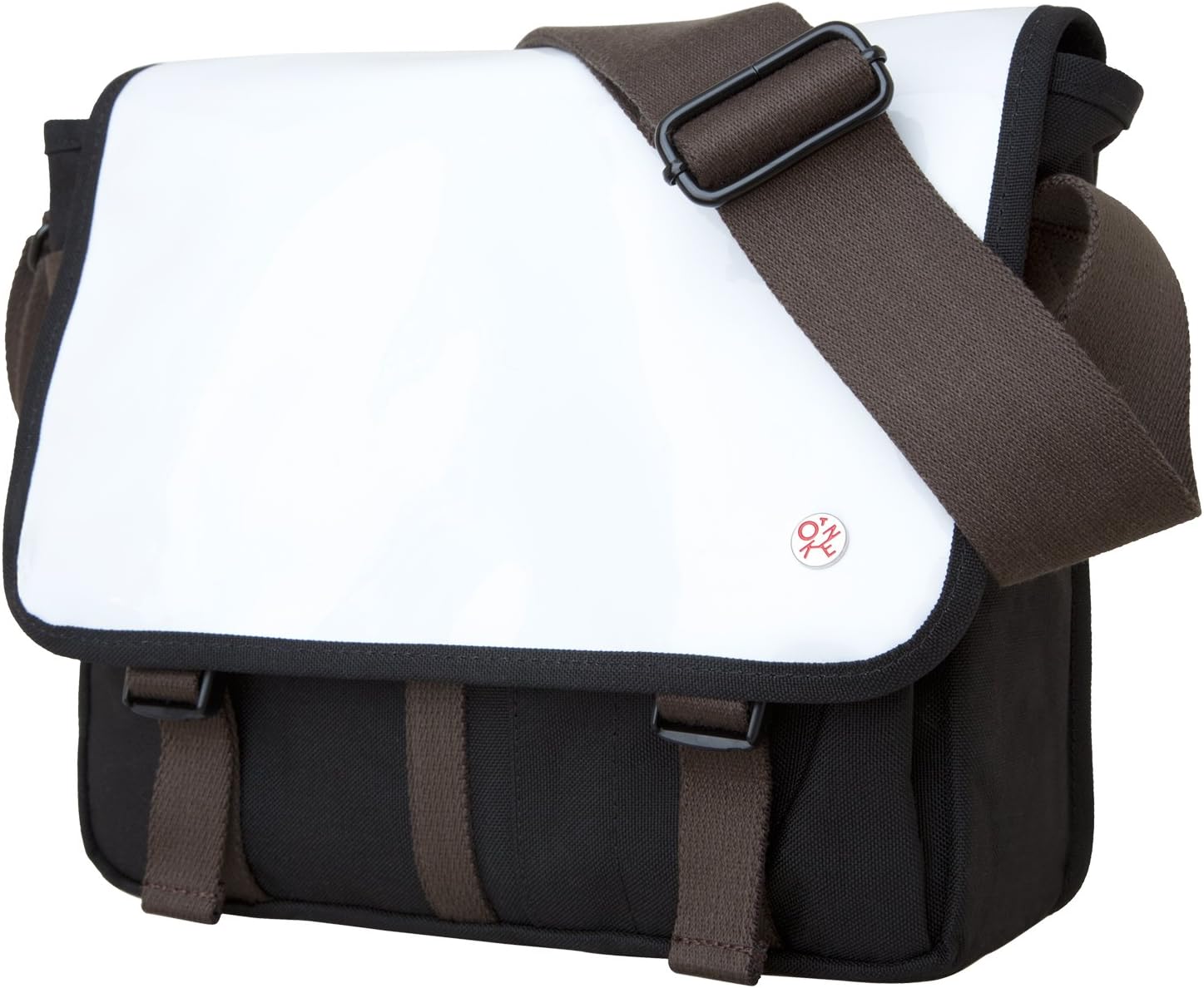Token Bags Metropolitan Enamel DJ Bag, White, One Size