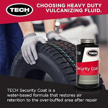 Tire Repair Sealant for Inner Liner Puncture Repairs, Fast-Drying, 473ml