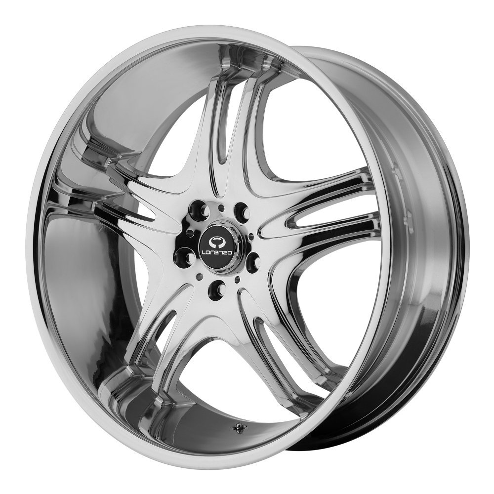 LORENZO WL031 20x8.5 Chrome Wheel/Rim 5x120 with a 38mm Offset and a 74.10 Hub Bore. Partnumber WL03128552238