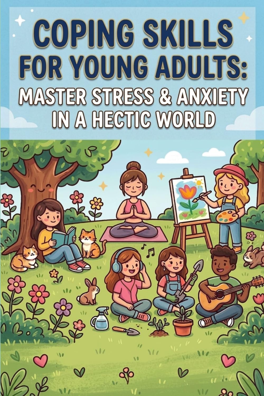 Coping Skills for Young Adults: Master Stress & Anxiety in a Hectic World: Practical Tools to Build Resilience, Overcome Overthinking, Manage Emotions, and Thrive in Everyday Life