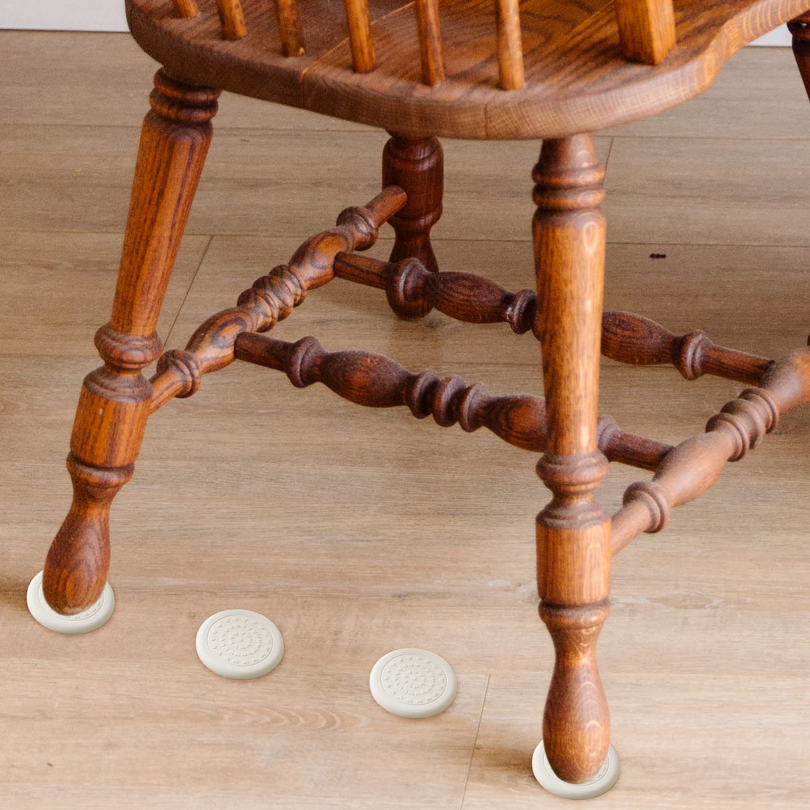 48 Stück Bodenschoner Für Stühle Set, Klettverschluss Stuhlgleiter