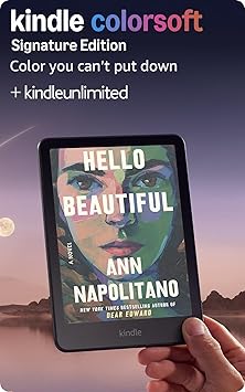 Amazon Kindle Colorsoft Signature Edition 32GB (newest model) – With color display, auto-adjusting front light, wireless charging, and long battery life - Metallic Black