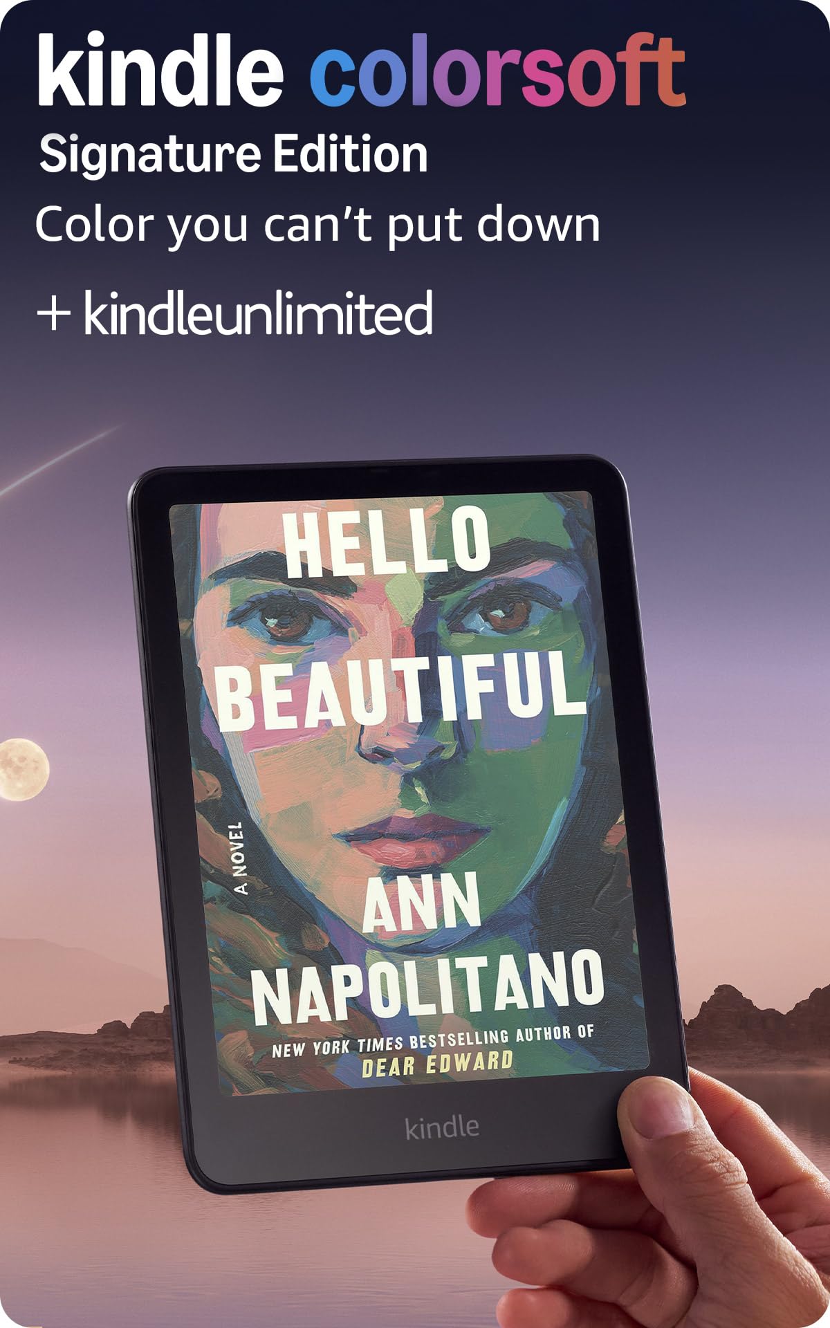 Amazon Kindle Colorsoft Signature Edition 32GB (newest model) – With color display, auto-adjusting front light, wireless charging, and long battery life - Metallic Black