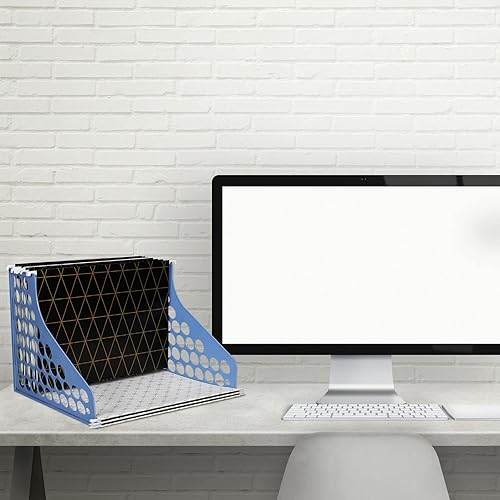 Miniatura 6 de Paquete de 24 carpetas colgantes tamaño carta, pestañas ajustables de corte 15, bonitas carpetas decorativas para suministros de oficina, escuela,