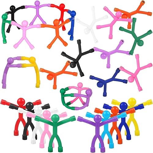 Miniatura 7 de 10 piezas de imanes, juguetes magnéticos, hombres, personas, colorido, juguetes de viaje para niños, para imanes de refrigerador, oficina,