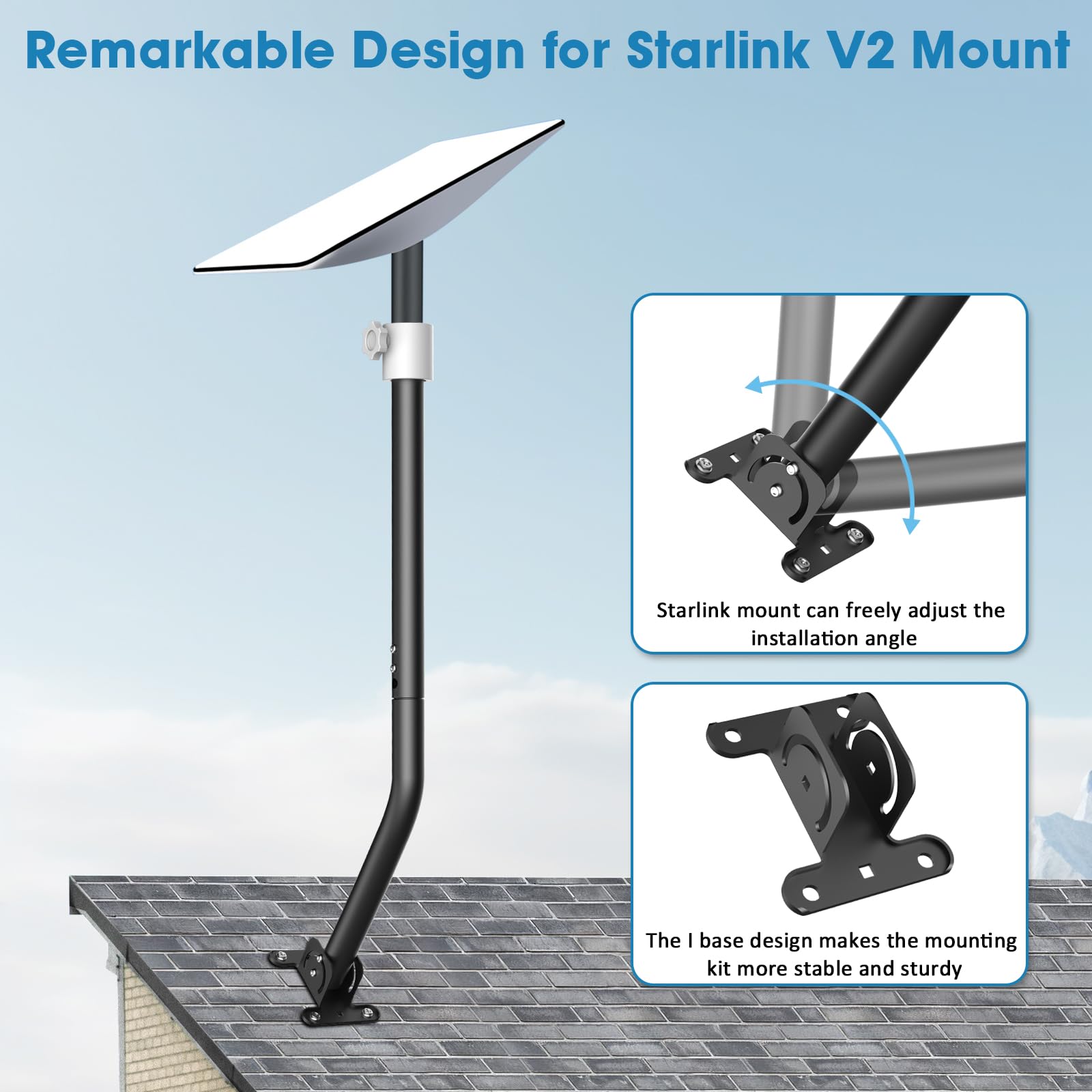 純正新品 STARLINK long wall mount OEM Starlink Long Wall Mount | eBay