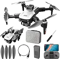 Drone Com Camera Drone Profissional 6K HD câmeras Fluxo óptico FPV Mini Controle Remoto DroneQuadricóptero Bolsa De Transporte S2S(GN-502)