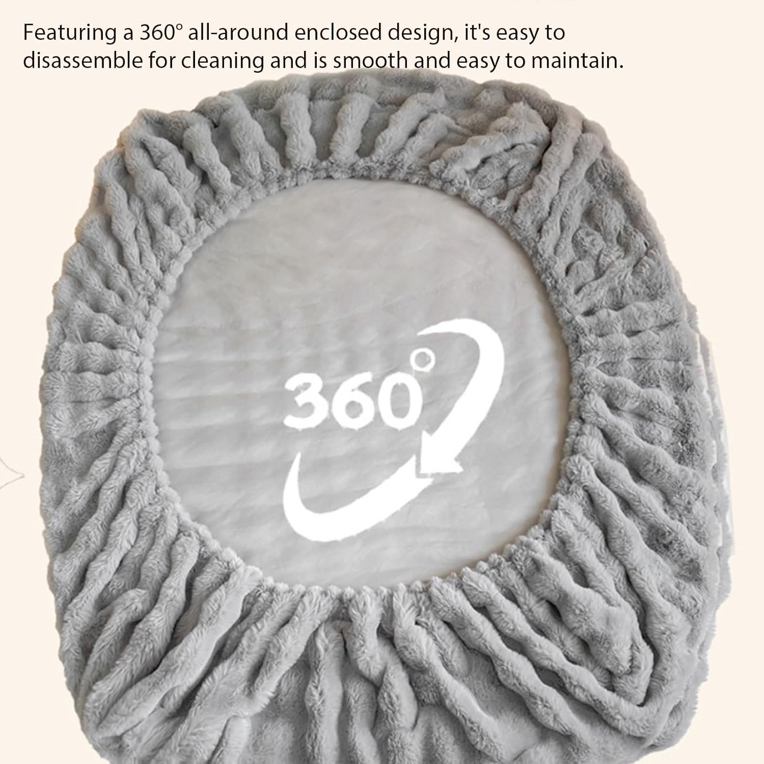 Plush Bed Sheet, Bed Sheet Thermal Warm Soft Bedding, Suitable for Fall and Winter, Ultra Soft Fluffy Double Fitted Bottom Sheets(Blue,150x200cm/59 * 78.7in)