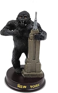 ZIZO NYC Perfect Souvenir Empire State Building Replica Statue of Liberty New York Figurine and Decoration King Kong 5 inches