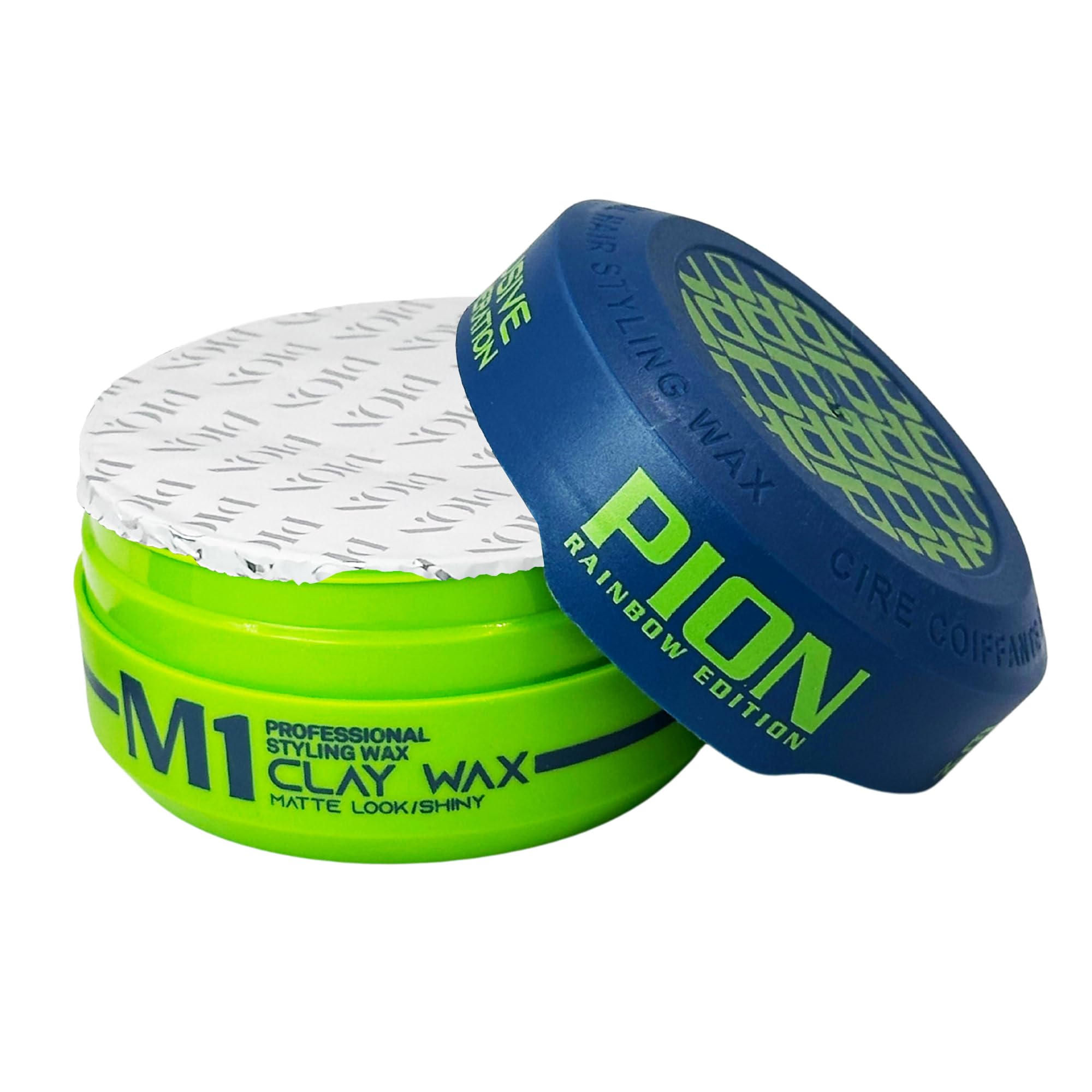 Pion Professional Hair Styling Wax Series 150ml - Long-Lasting Hold, Texture and Volume, Daily Use, For All Hair Types (150ml (Pack of 1), M1 Clay) - Image 3