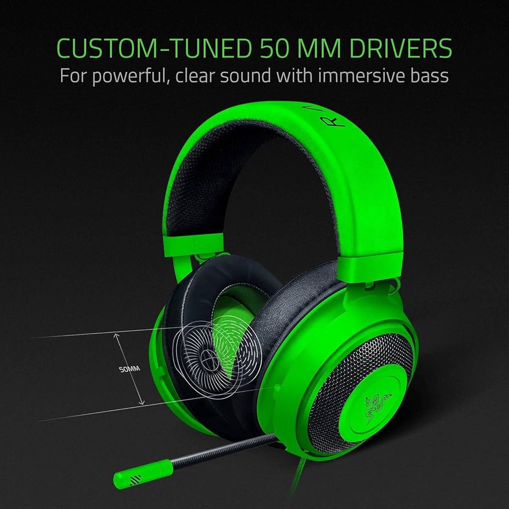 Amazon.com: Razer Kraken Gaming Headset: Lightweight