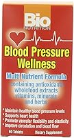 Vista 4 de Bio Nutrition Blood Pressure Wellness 60 Tablets Multi-Nutrient Formula Vitamin D 400mg Calcium Magnesium 30 Servings per Bottle