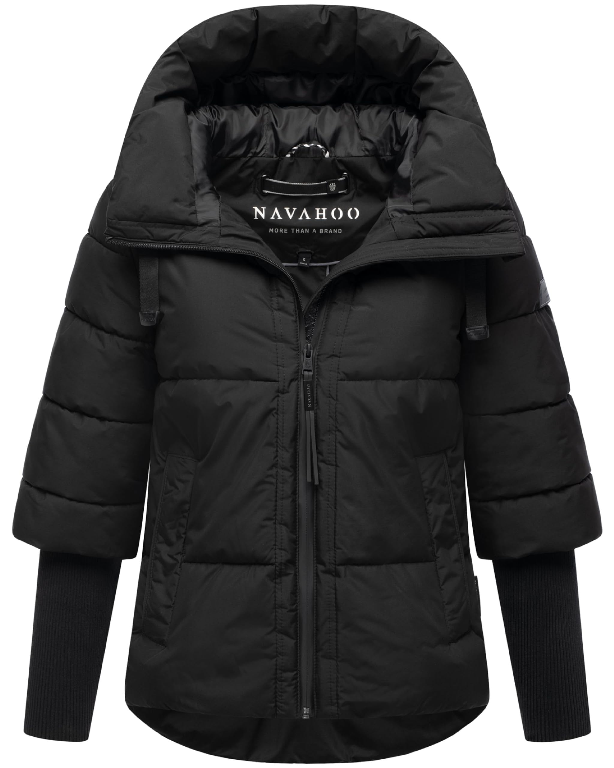 NAVAHOO Steppjacke Lotusherz XIV Damen, Gr. XL (42), Schwarz