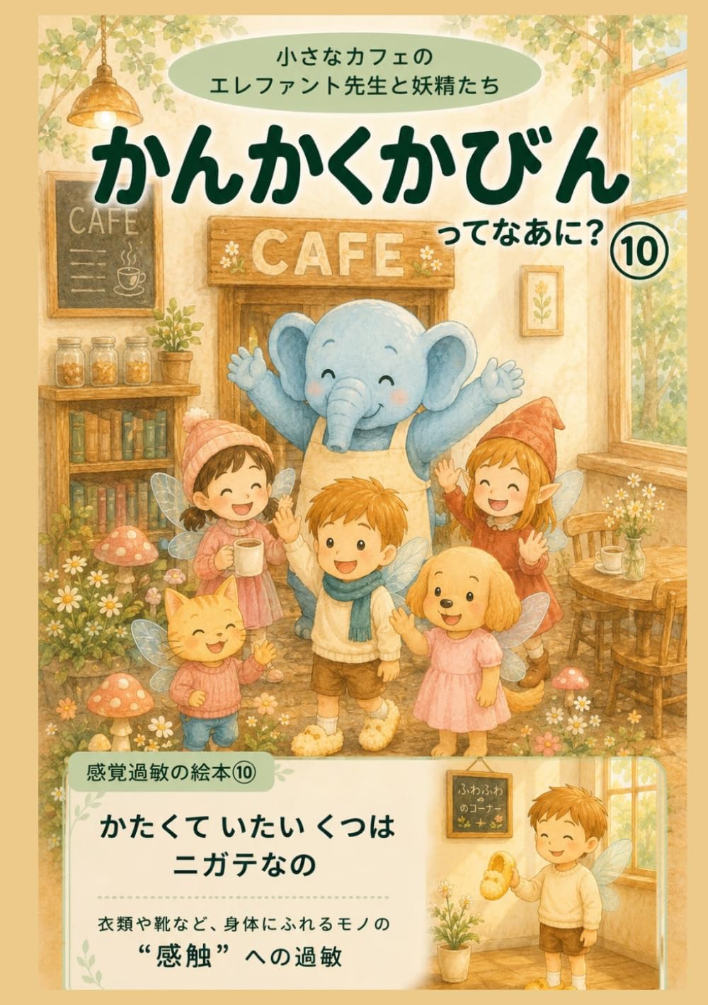 かんかくかびんってなあに？⑩: かたくて いたい くつは ニガテなの 衣類や靴など、身体にふれるモノの“感触”への過敏 (感覚過敏の絵本)