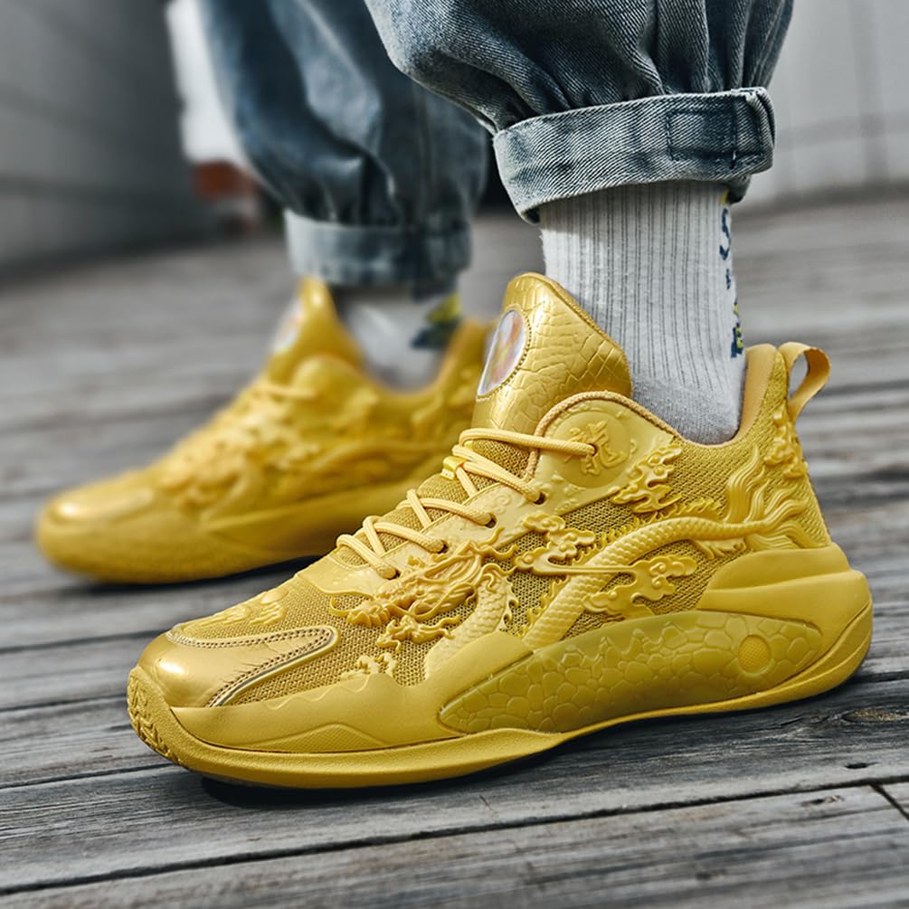 Zapatillas de Baloncesto para Hombre Aire Antideslizantes Hombre Zapatillas de Deporte Moda Calzado de Baloncesto Zapatos de Baloncesto Masculino Gimnasio
