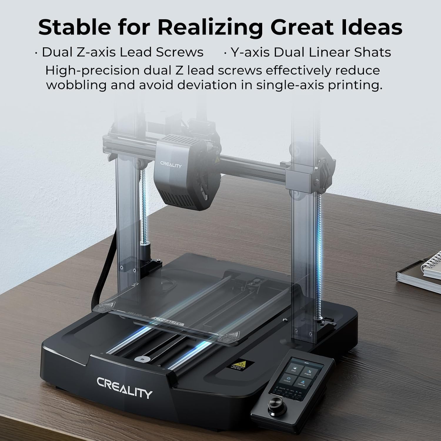 Creality Ender 3 V3 SE 3D Printer, 250mm/s High-Speed Desktop