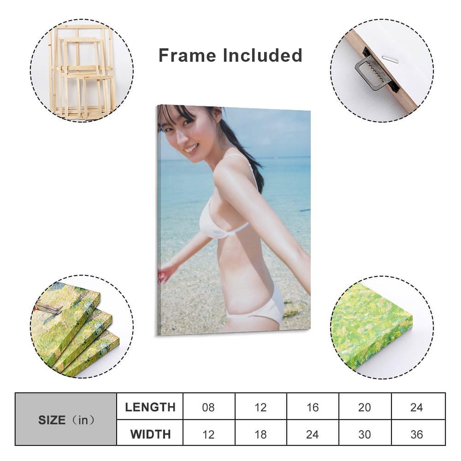 Amazon.co.jp: 遠藤さくら(乃木坂46)最新グラビア水着画像ポスター