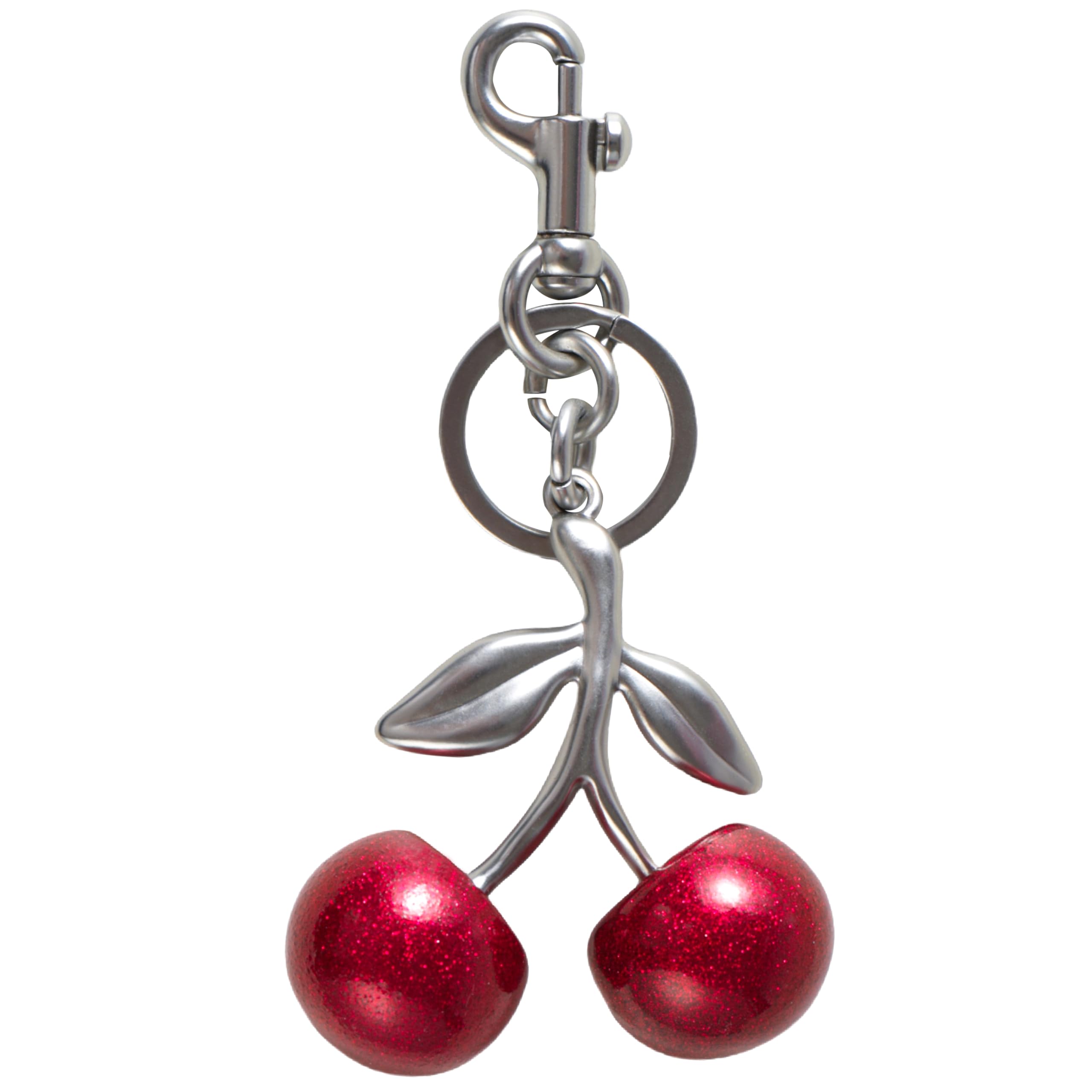 SOOFOTOO Cherry Bag Charm for Handbag, Carrot Radish Bag Charm Cherry Car Accessories KeyChain