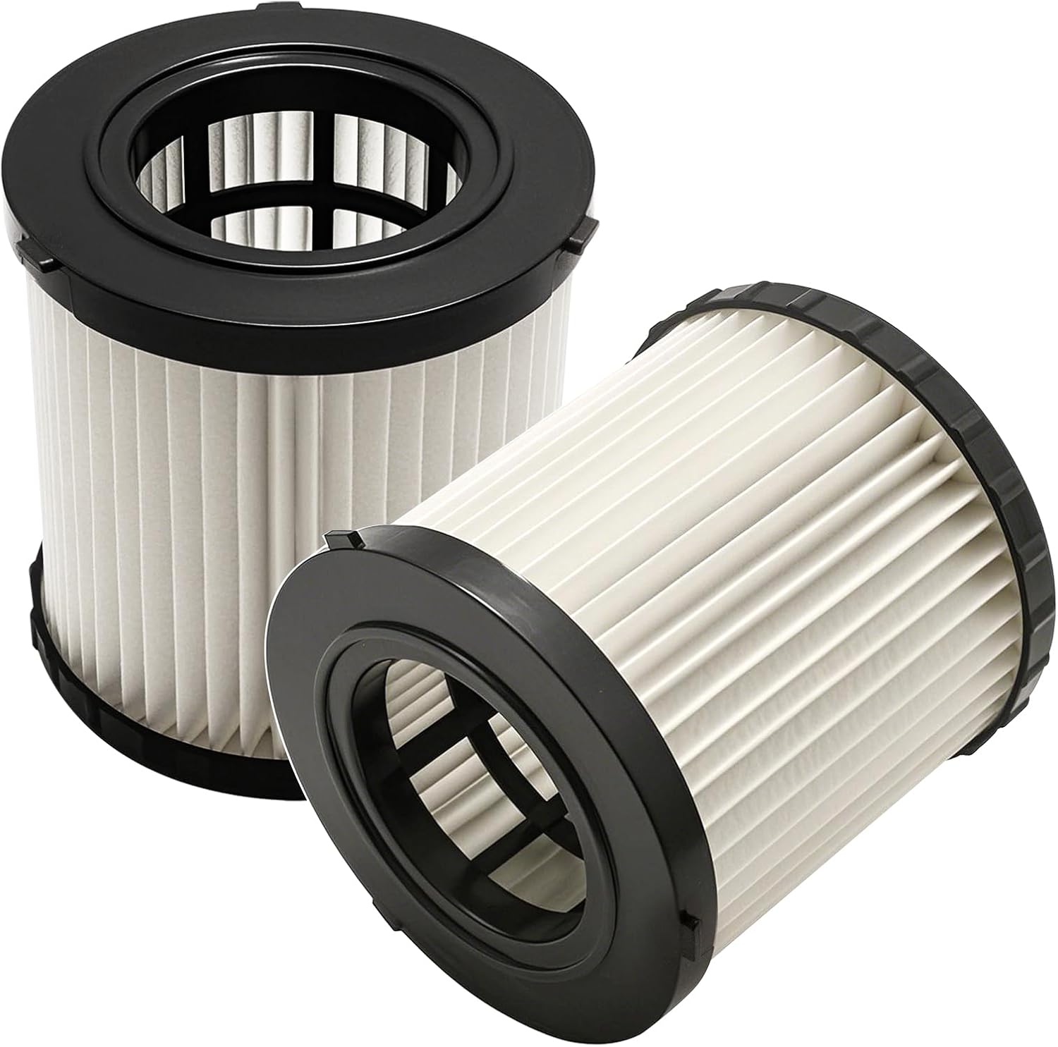 2 Pack of DCV580H Wet Dry Shop Vacuum Filters, Replacement for Dewalt DCV5801H DCV581H 20V MAX Battery Wet Dry Vacuum