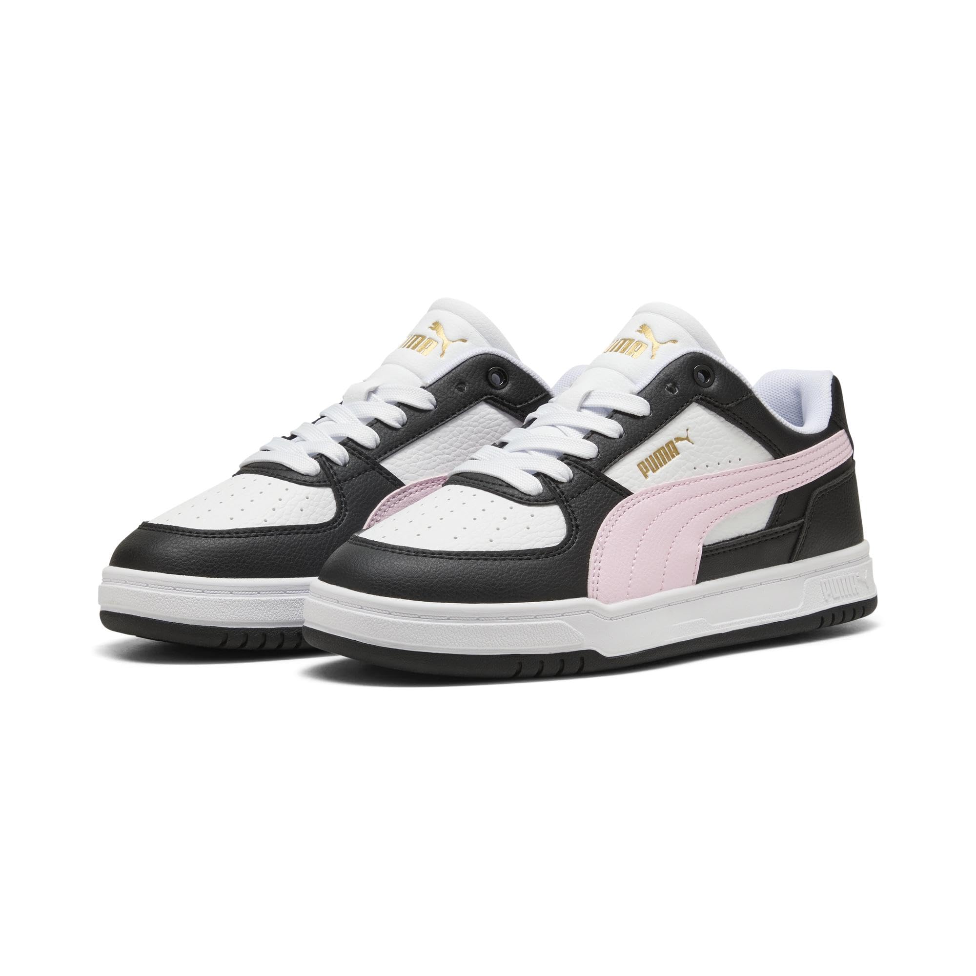 PUMA Unisex CAVEN III Sneaker, White-Pearl Pink-Gold, 6.5 UK