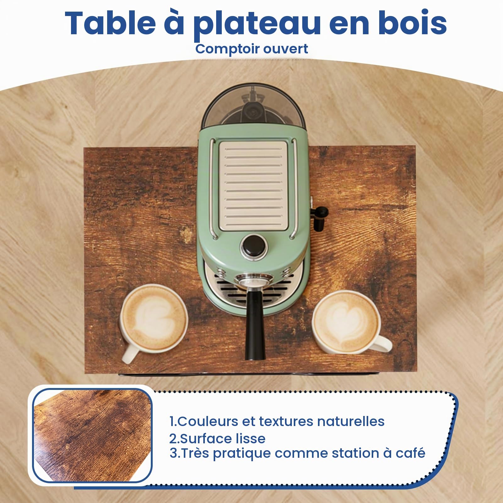 WELDUN Chariot à roulettes avec tiroirs, 4 niveaux avec roulettes verrouillables