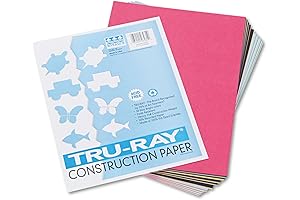 Tru-Ray Hojas de Colores: Papel de Construcción para Creatividad Artística