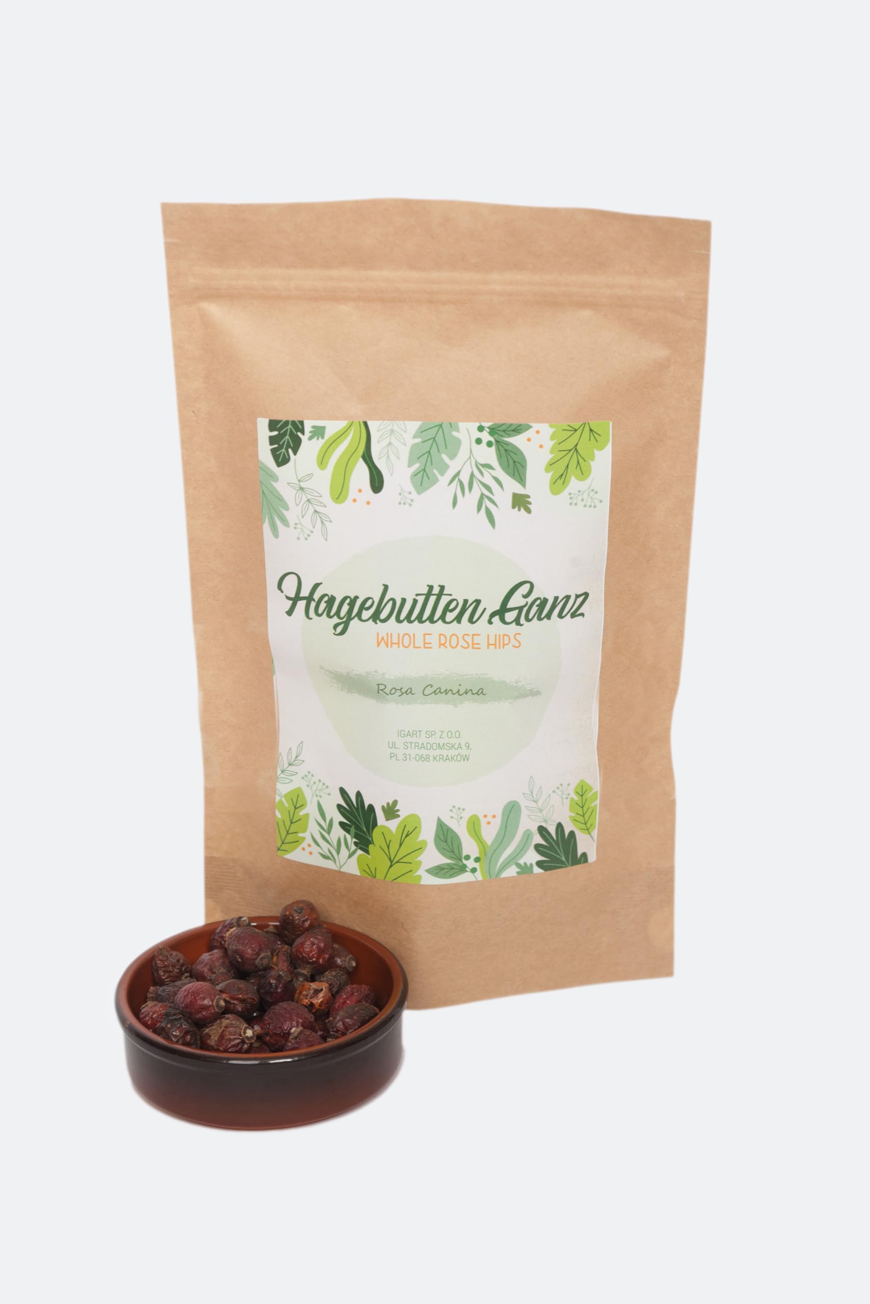 IGART Hagebuttentee Ganz 10000g 10kg, Whole Rose Hips, Rosae Pseudo - fructus, 100% natürliche Hagebutte, Quelle für Vitamin C