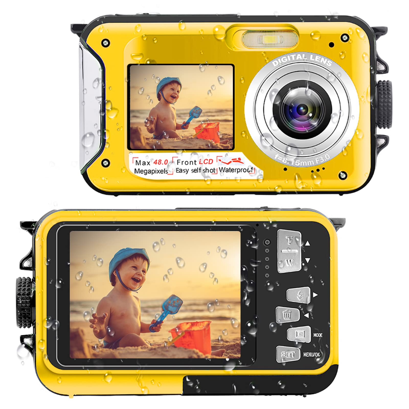 UHD 4K 56MP Autofocus Digitalkamera wasserdichte
