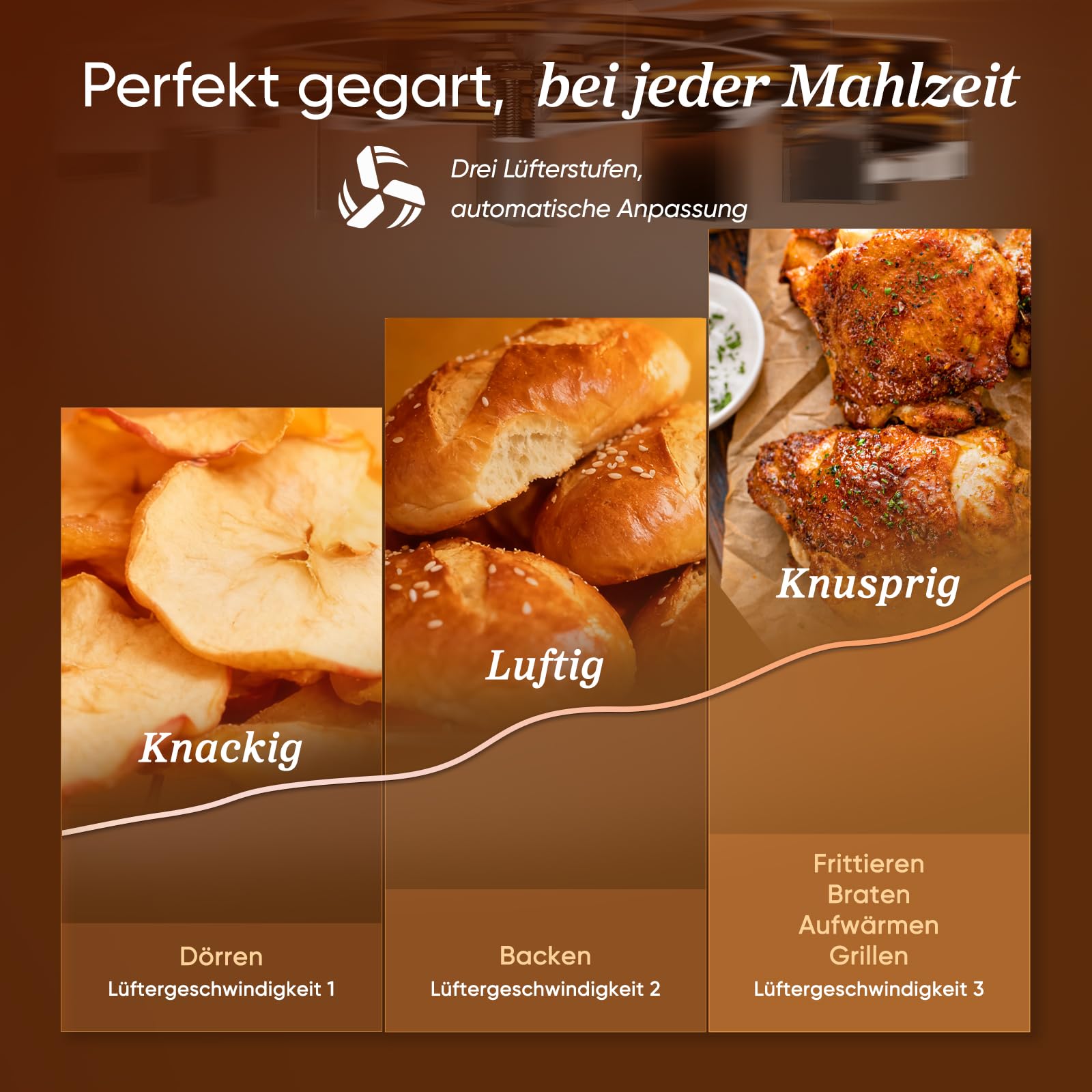 COSORI Airfryer | Turbo Tower Compact | Heißluftfritteuse 2 Kammern Keramikbeschichtung | 8,6L Double Stack mit mehreren Lüfterstufen | 2700W| Schwarz | DC861