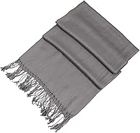 Vista 39 de Sakkas - Chal liso, suave y sedoso Negro