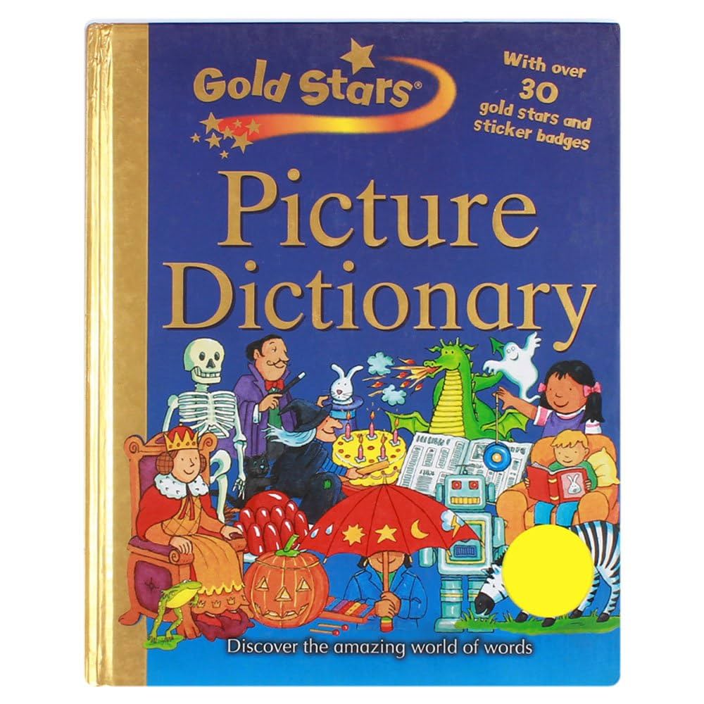 The golden picture dictionary 洋書 Vintage Little Golden Picture Dictionary Book. - Etsy