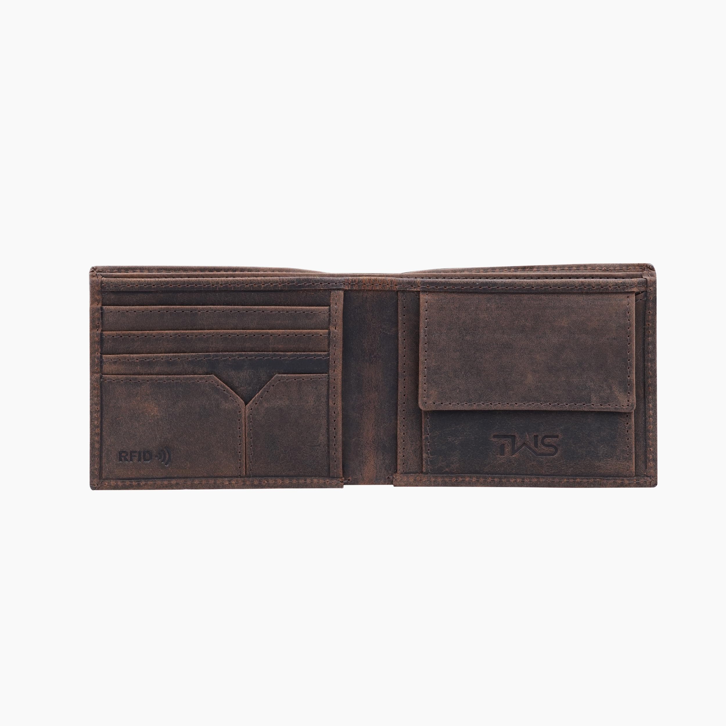 The Wallet Store Adventurer Genuine Leather Wallet For Men