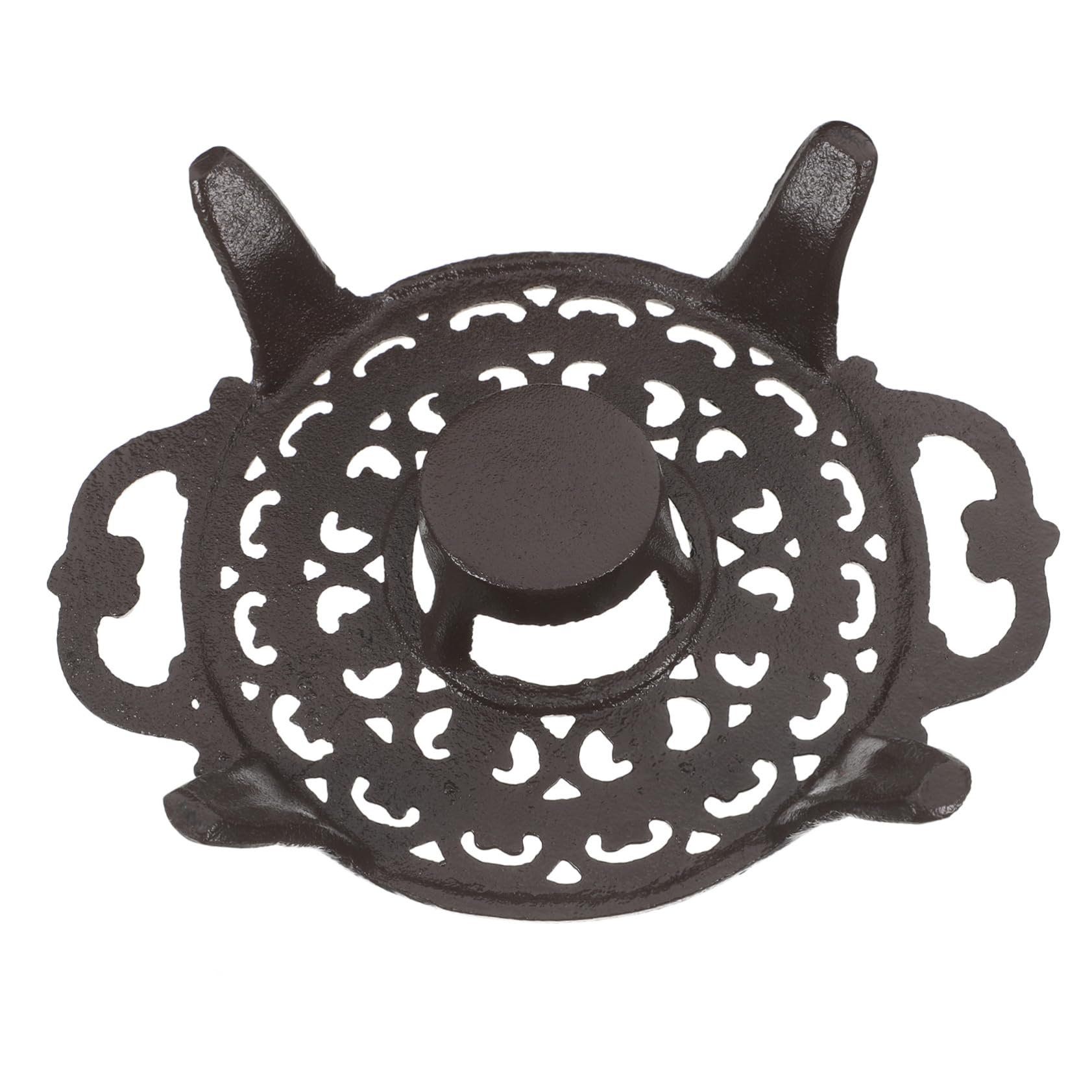 SOLUSTRE Japanese Metal Teapot Warmer with Tripod Stand Decorative Candle Holder for Brewing Tea Coffee Heating Decor for Tea Parties Daily Use