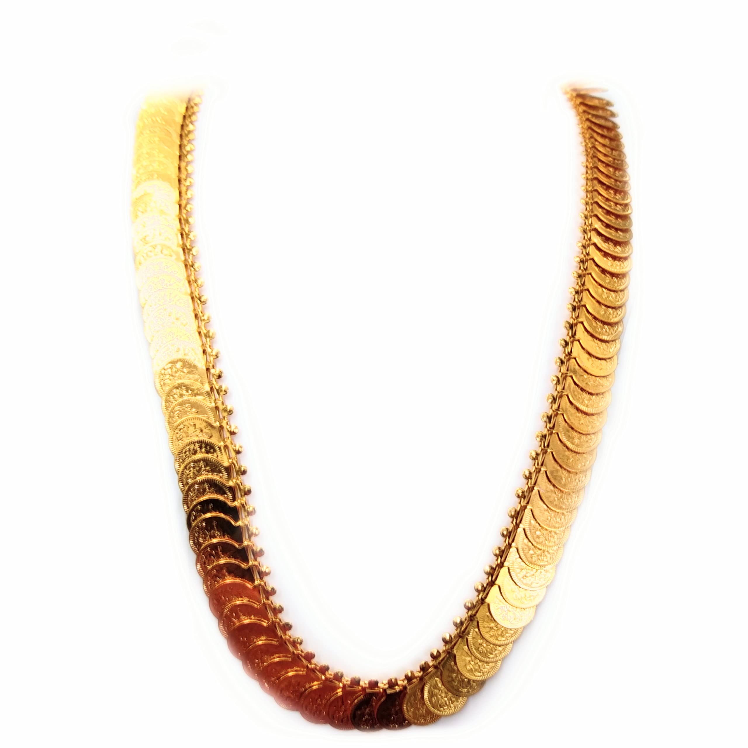 SWAMI coin necklace,Laxmihar Gold-plated long big coin Copper Necklace for women and girls, Stunning Gold Lakshmi Kasu Mala,Putli har (B0C1XLMX9P) Amazon Price History, Amazon Price Tracker