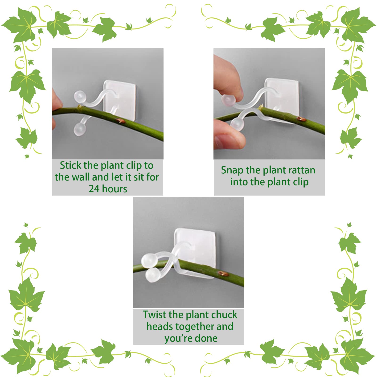 Buy Plant Climbing Wall Fixture Clips Plant Fixer SelfAdhesive Hook