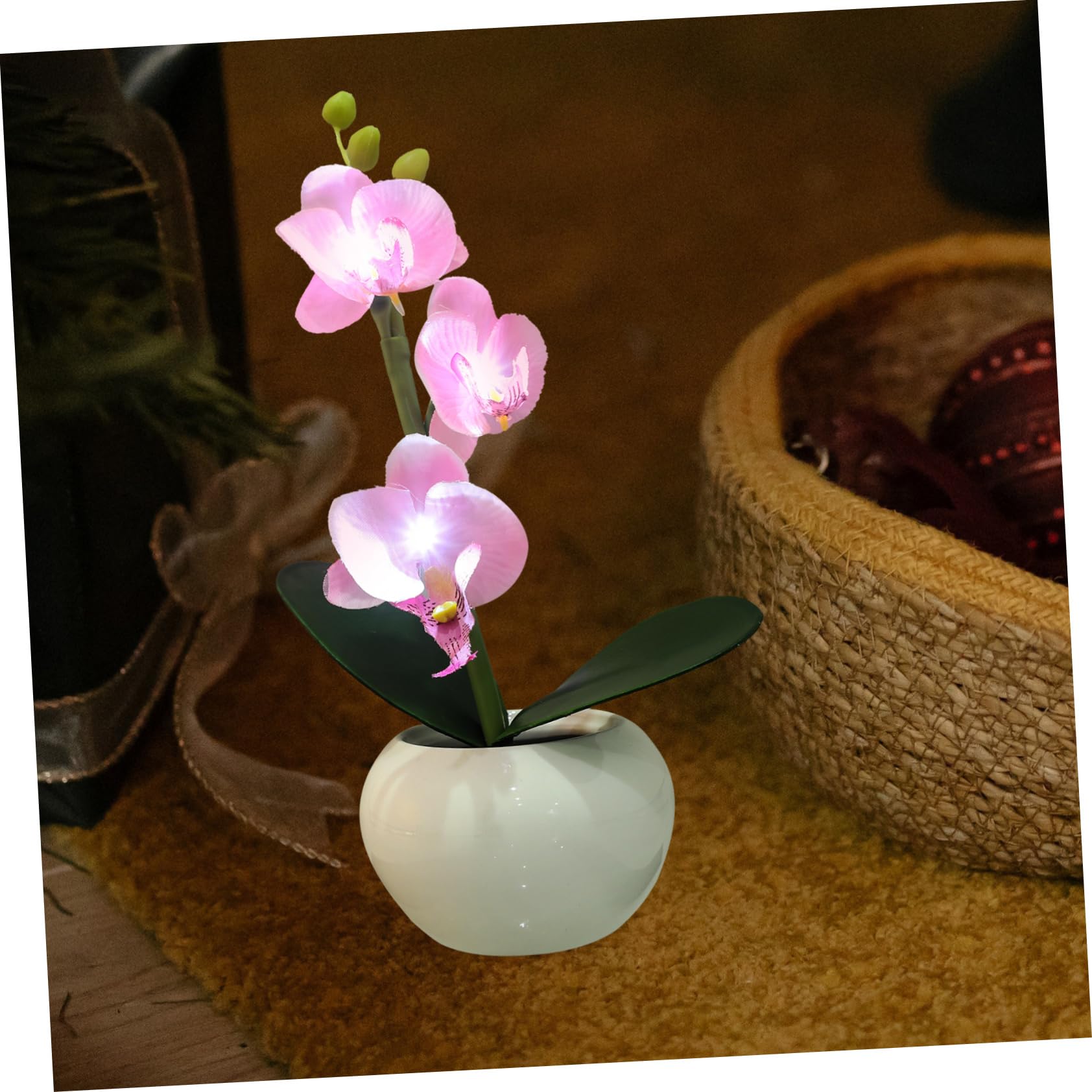 LED Blumenlicht 3v Keramik Phalaenopsis, Ambientebeleuchtung für Balkon