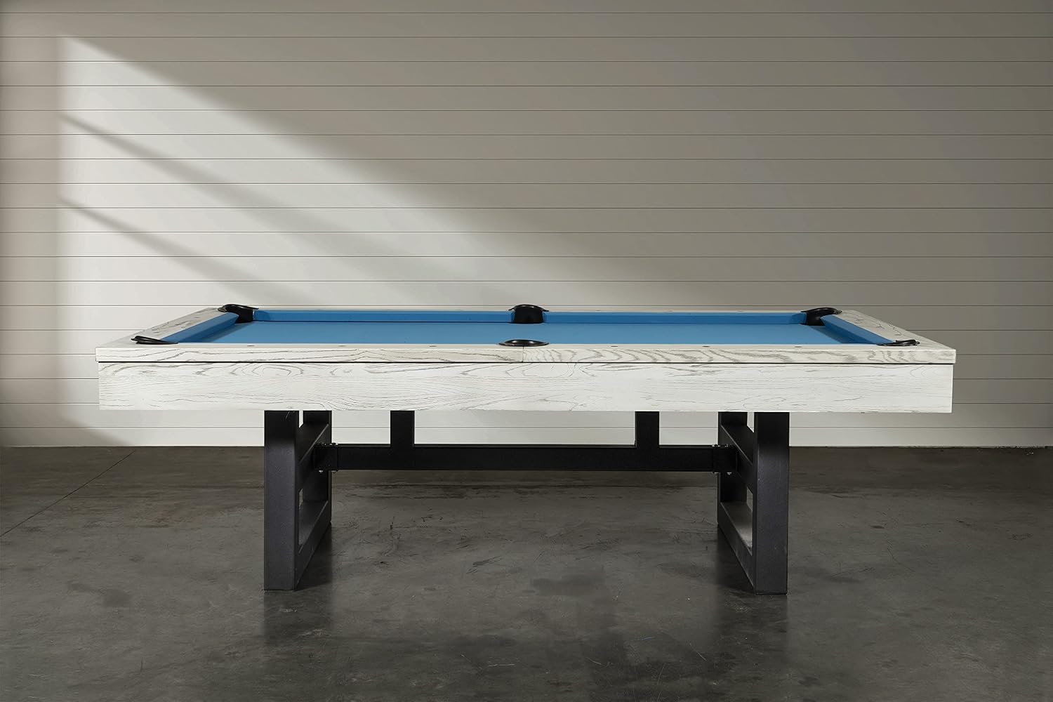 Empire USA - Chino Slate Pool Table W/Premium Billiard Accessories (8FT, Whitewash)