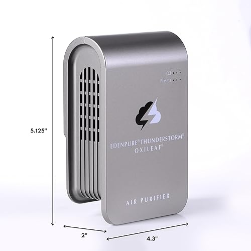 Miniatura 7 de EdenPURE Thunderstorm III - Purificador de aire  Pequeño generador de ozono enchufable e ionizador  Elimina olores, olores de mascotas, humo, moho