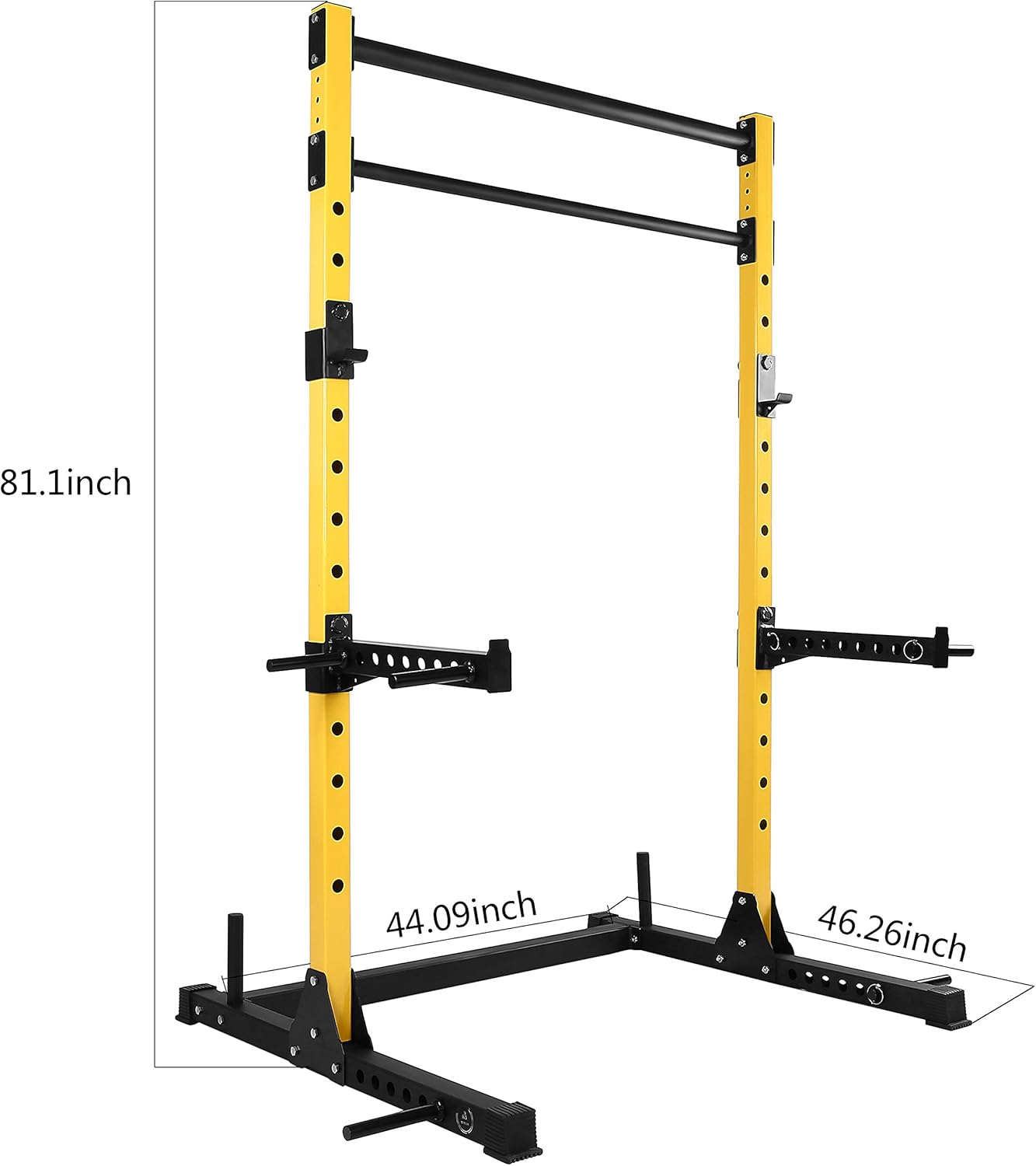 HULKFIT HULKFIT Power Cage – Adjustable Design with 2 Pull-Up Bars for Strength Training - Image 3