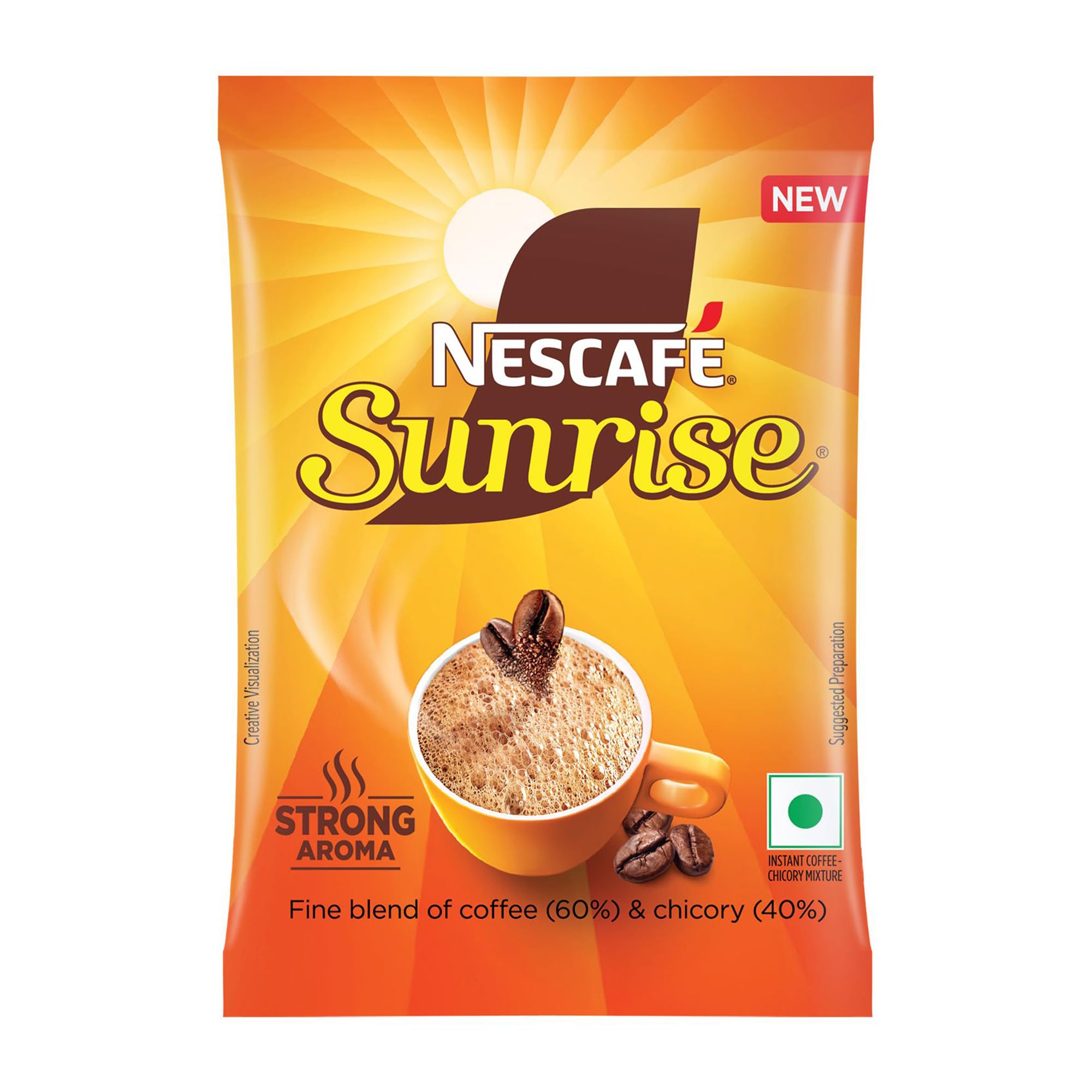 Sunrise Instant Coffee Powder by Nescafe | Rich Aroma for the perfect start to your day | Coffee Chicory-Mix | 45 gram/50 gram Pouch-picture-10
