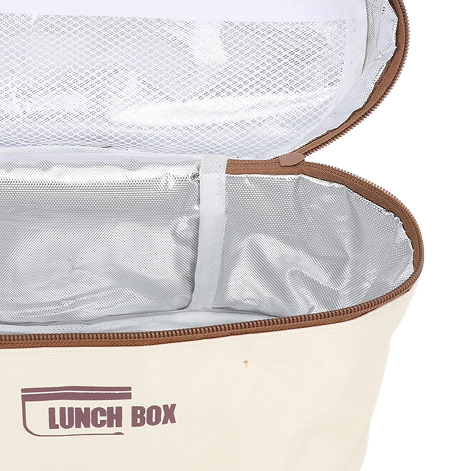Lunch Box Sigillato Contenitore per Pranzo Isolato Multifunzione Box Termico Portatile Rotondo in Acciaio Inossidabile 304 con Borsa Termica (4 pezzi)