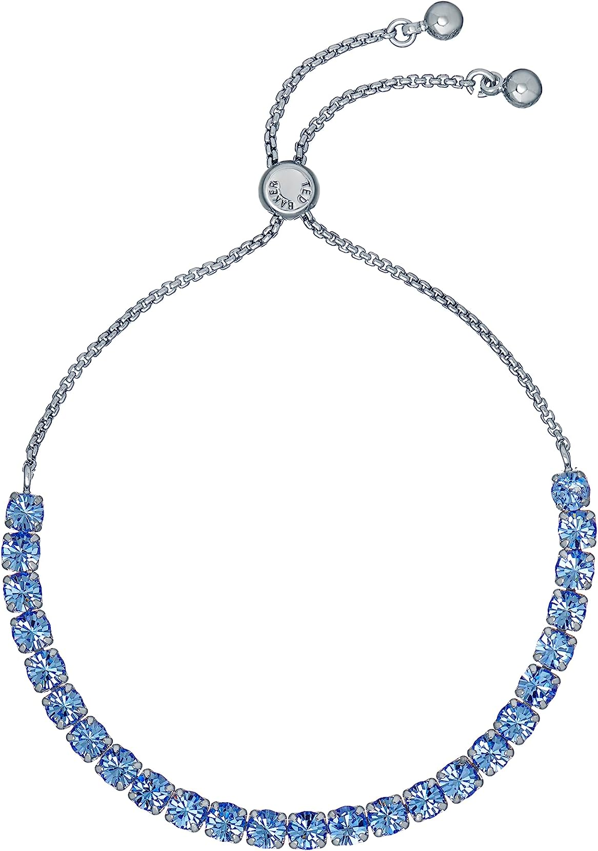 Melrah Crystal Adjustable Tennis Bracelet