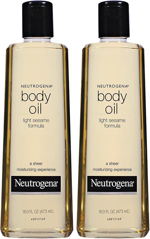 Body Oil, Light Sesame Formula, 16 oz, 2 pk