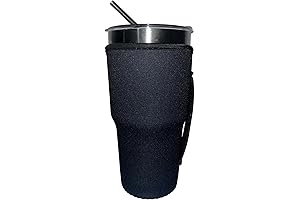 The Ultimate Tumbler Companion: Reusable Neoprene Sleeve for 40 oz Tumblers