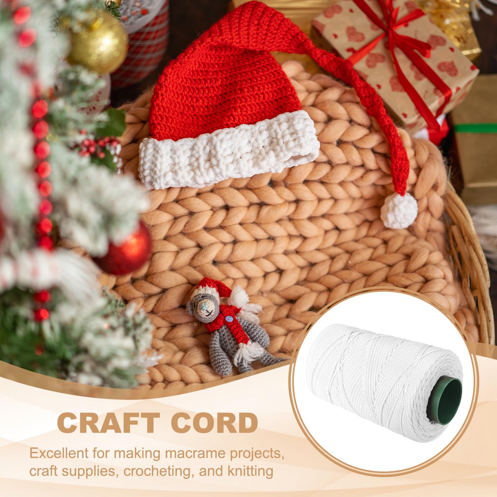 YELARXI Polyester Macrame Cord - Image 4