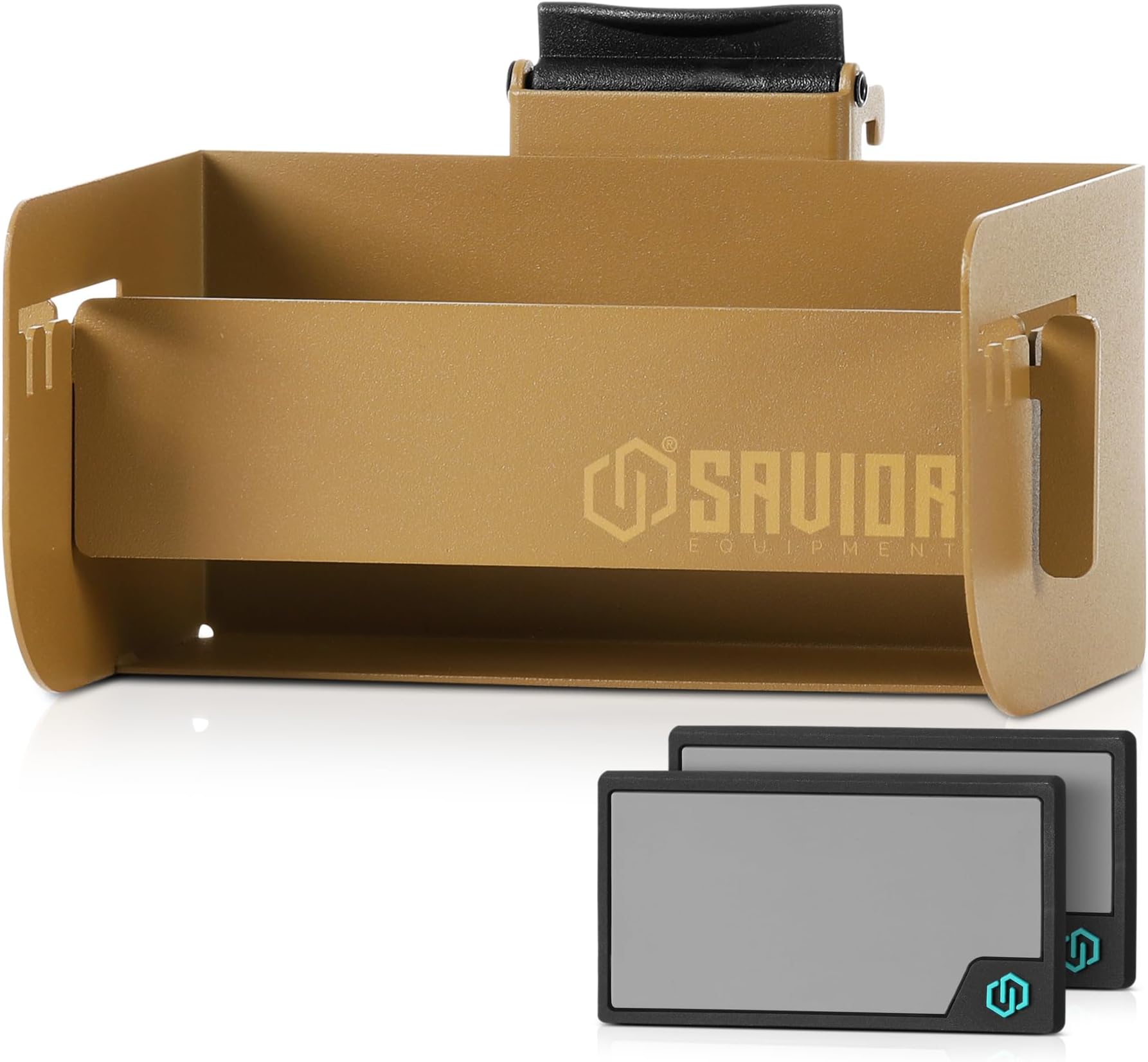 Wall Rack System Universal Magazine Rack Holder Slat Wall Mount Display Organizer Hanger, Adjustable to Fit Most 9MM .45 Pistol 5.56 .308 Rifle Mags, Heavy-Duty Steel Construction