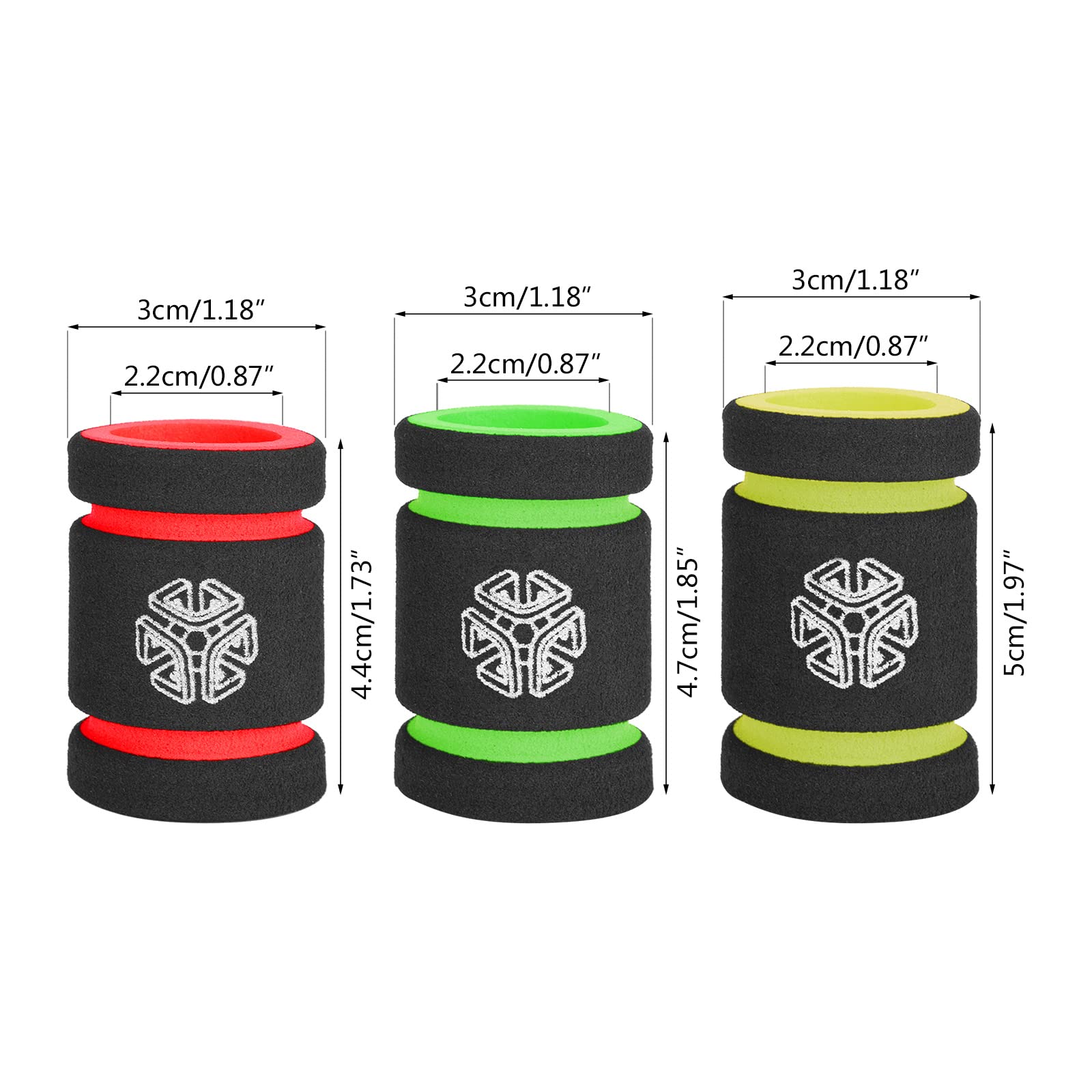 ATOMUS Tattoo Grip Cover Tattoo Pen Cover Warp 2pcs Tattoo Bandage 6pcs Memory Foam Sponge Grip Cover 1pc Silicone Tattoo Tube Grips For Tattoo Machine Pen