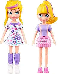 Polly Pocket Boneca Surpresa para crianças a partir de 4 anos