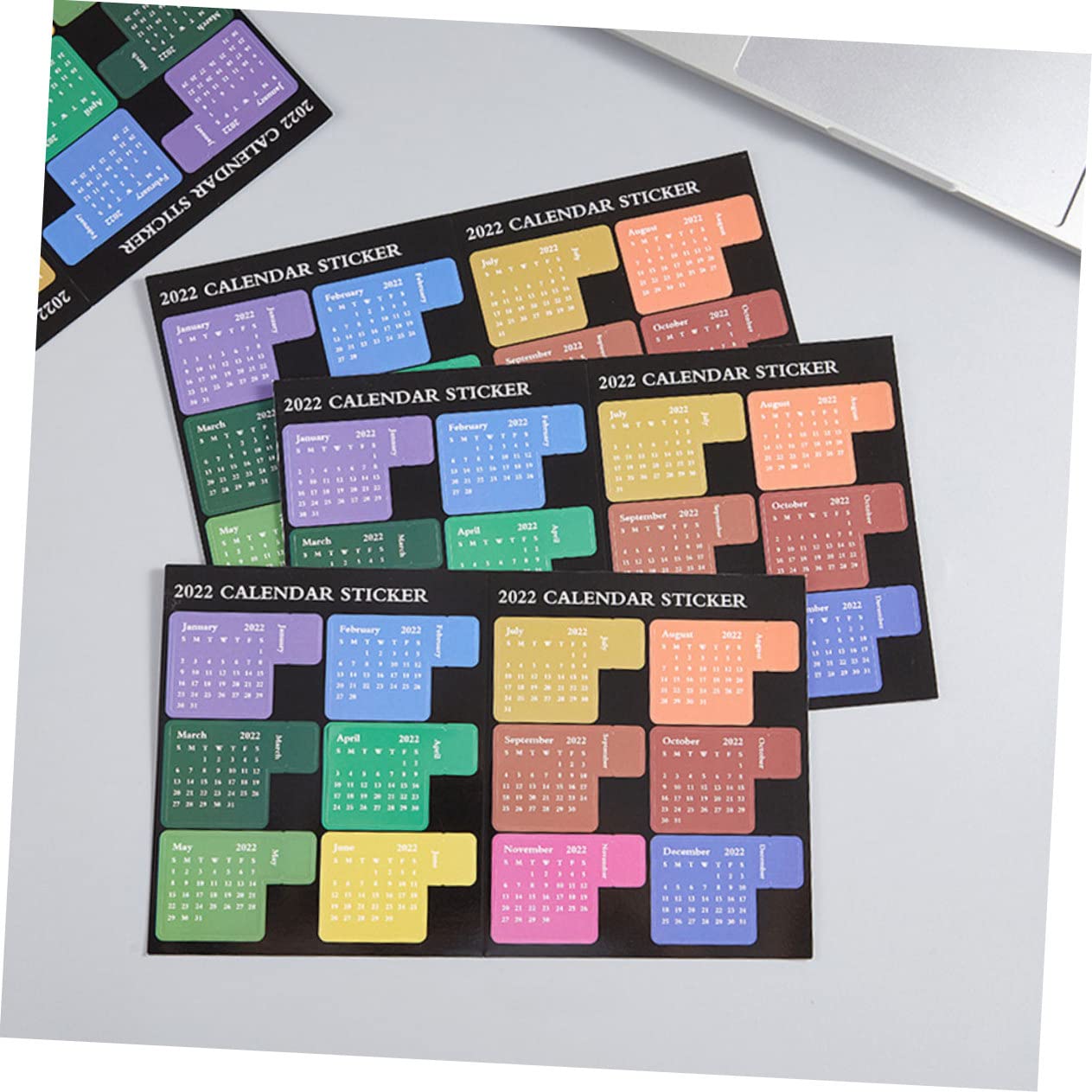 Operitacx 25pezzi Etichette Colorate Fluorescenti Adesive Per Note Pratiche Stickers Indice Per Pianificazione e Organizzazione Agenda