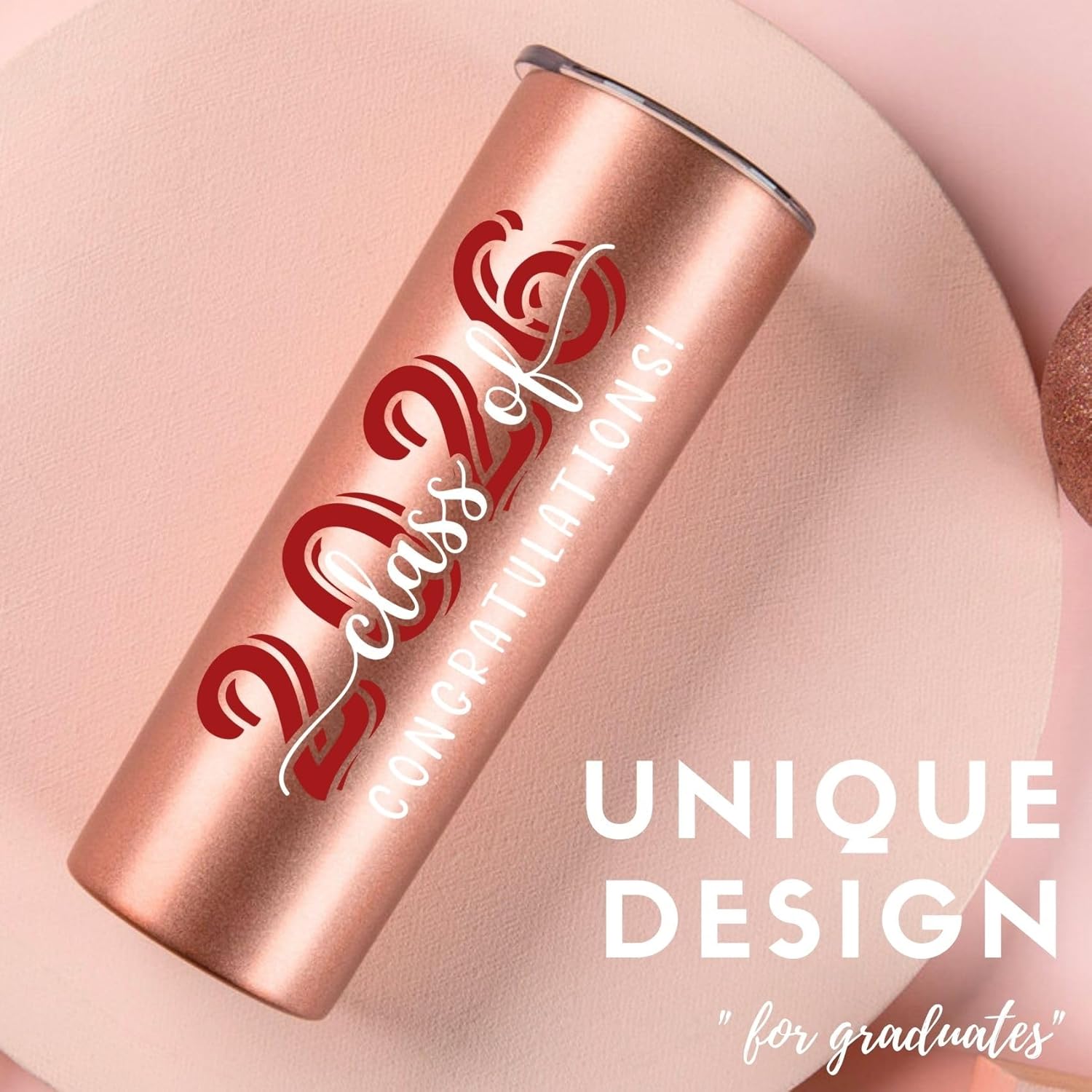 Onebttl Graduation Gifts 2026 - Class of 2026, 20oz Stainless Steel Insulated Mug as Party Supplies, Decorations, Graduation Gifts for Her - Image 3